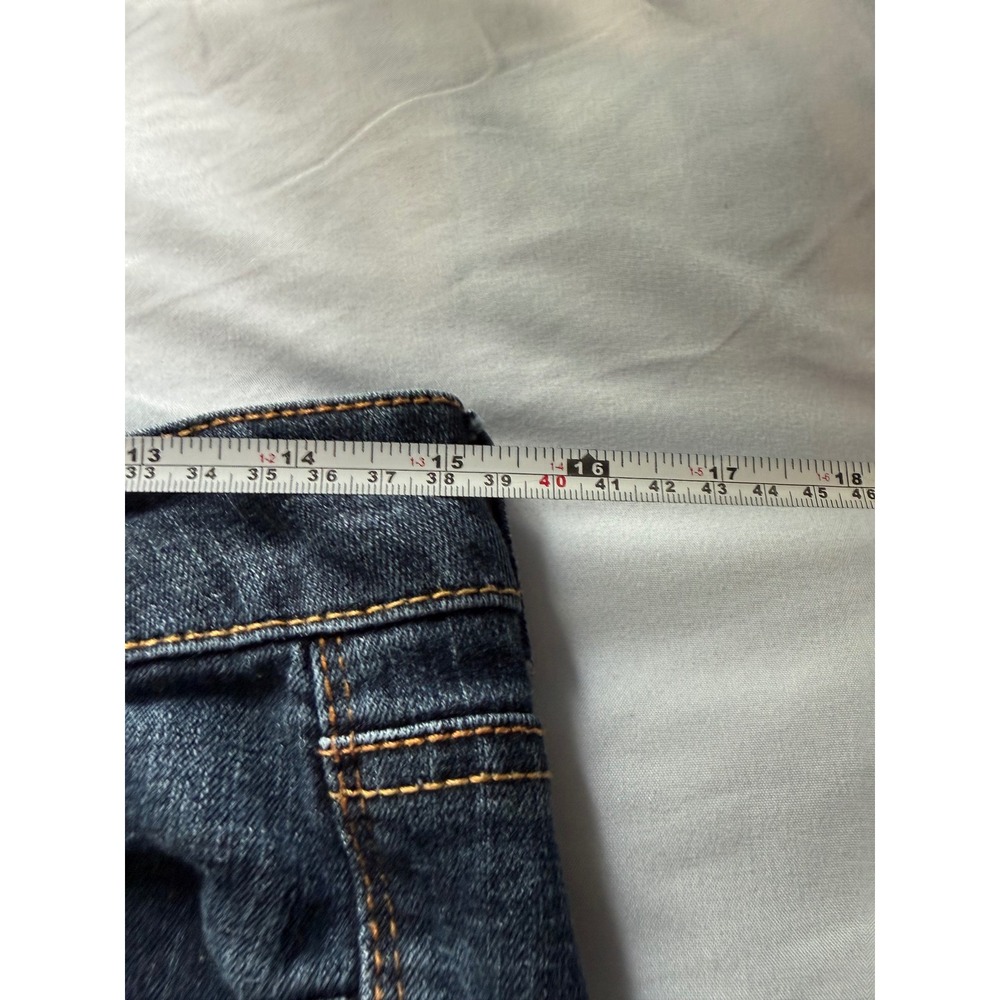 SO Authentic Heritage Skinny Jeans Dark Wash Denim Womens Size 7 Regular - Picture 4 of 5